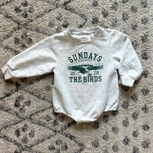 NFL Eagles bubble romper